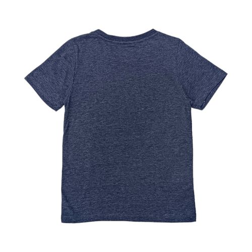 Camiseta navy estampada