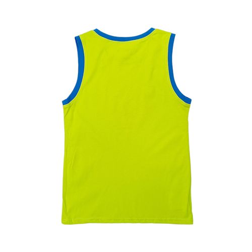Tank top verde estampado