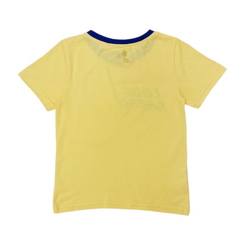 Camiseta estampada amarillo