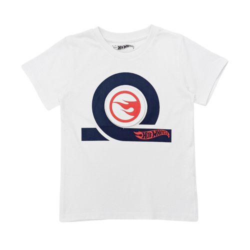 Camiseta estampada blanco