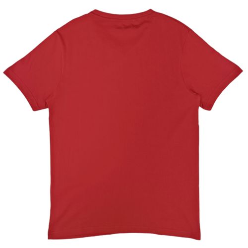 Camiseta sólida roja