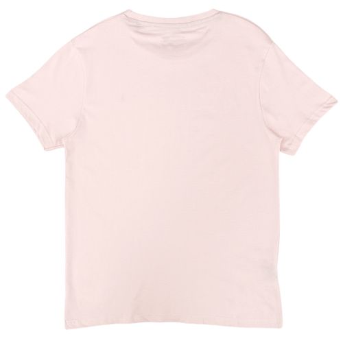 Camiseta rosa sólida