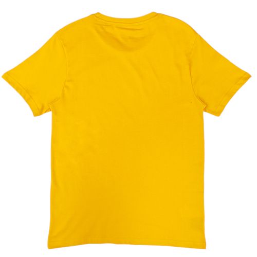 Camiseta amarillo mostaza sólida