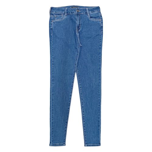 Skinny jeans sólido azul
