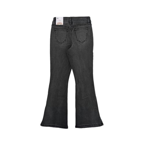 Flare jeans negro sólido