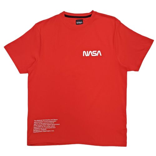 Camiseta rojo estampada