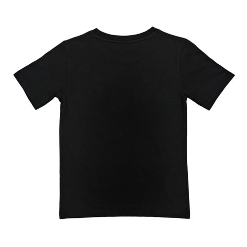 Camiseta negra estampada