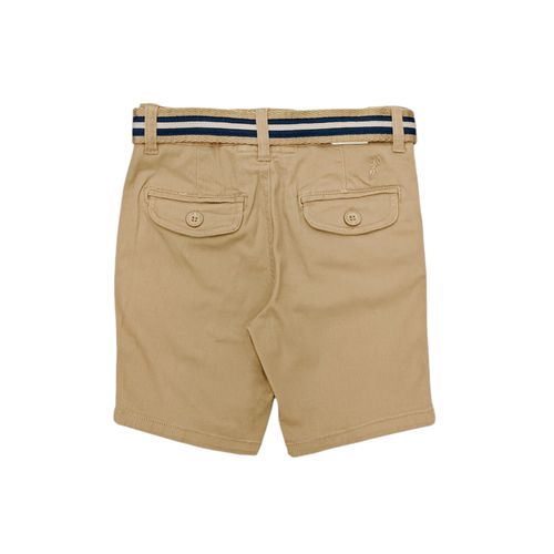 Short beige sólido
