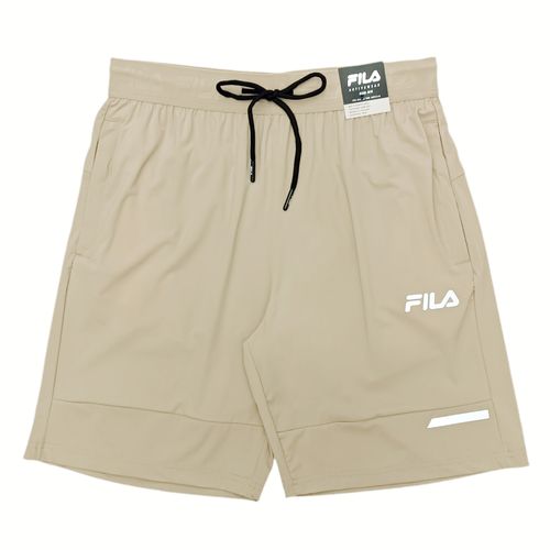 Short deportivo beige sólido