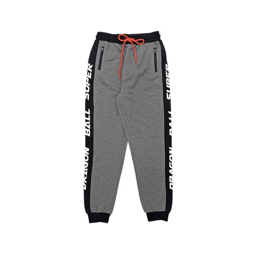 Jogger gris estampado