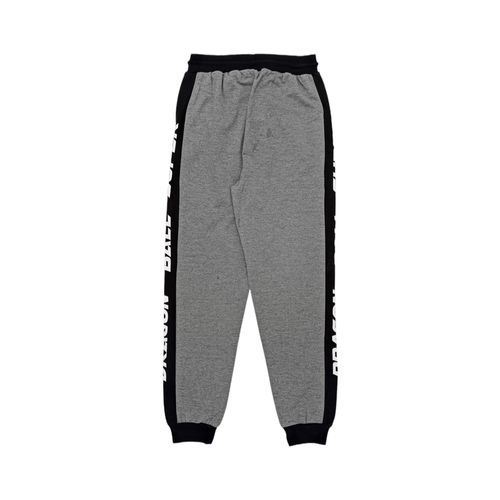 Jogger gris estampado