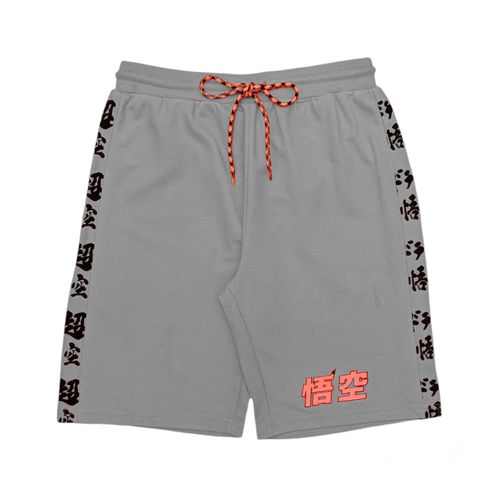 Short gris estampado
