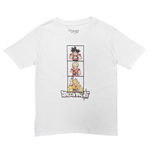 Camiseta blanca estampada
