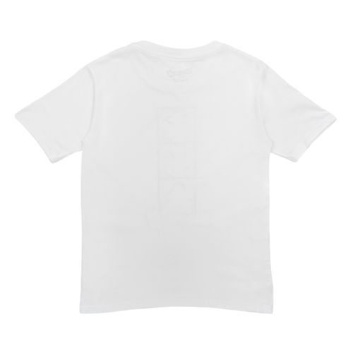 Camiseta blanca estampada
