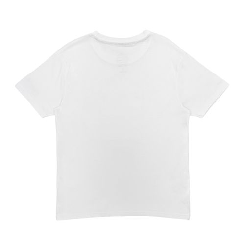 Camiseta blanca estampada