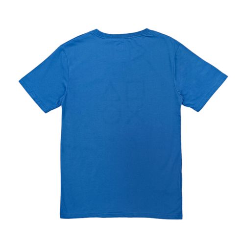 Camiseta azul claro estampado