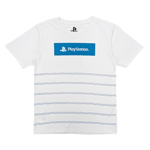 Camiseta estampada blanco