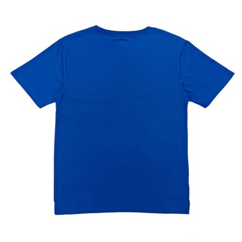 Camiseta estampada azul
