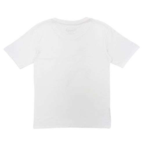 Camiseta blanca estampada