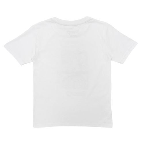 Camiseta blanco estampada
