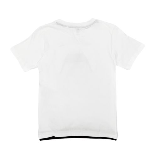 Camiseta blanca estampado