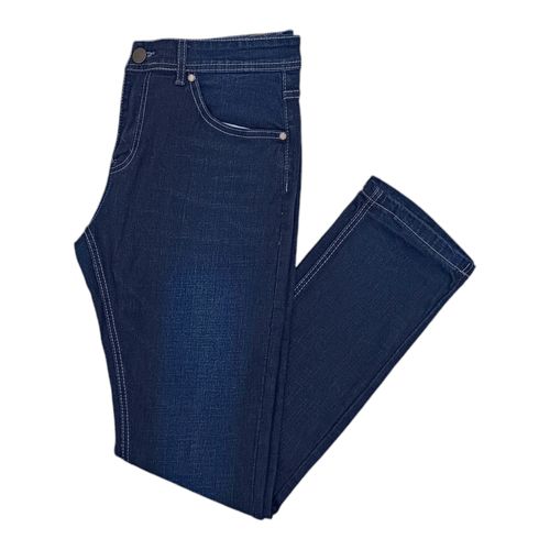 Slim jeans lavado azul oscuro