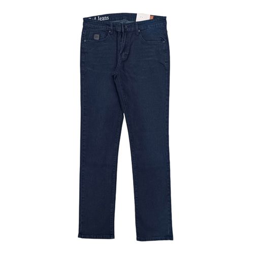 Slim jeans sólido navy