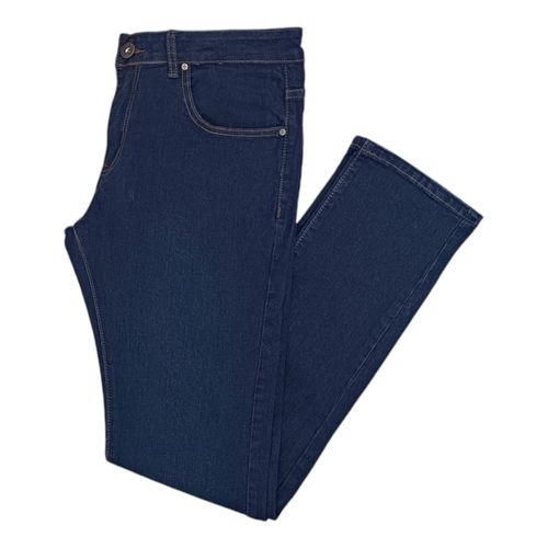 Slim jeans navy sólido