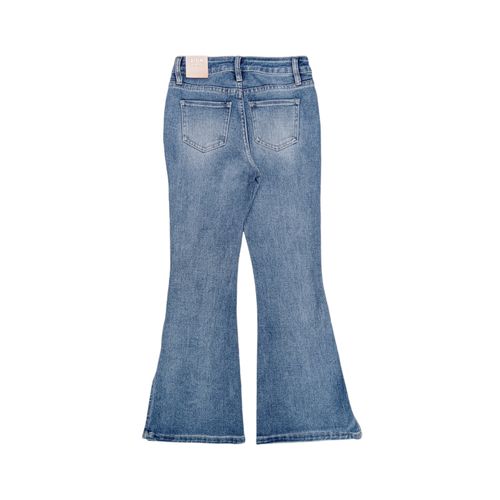 Flare jeans azul lavado