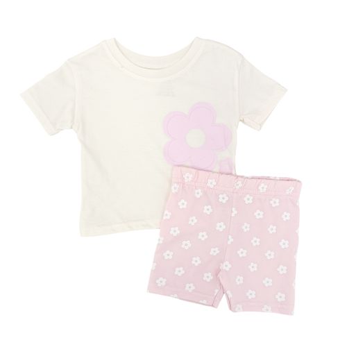 Conjunto rosa estampado