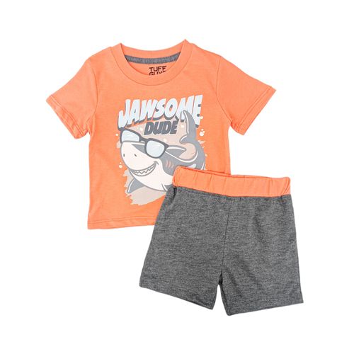 Conjunto estampado naranja