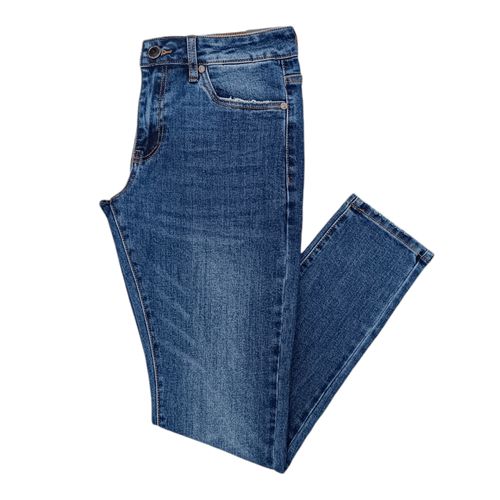 Slim jeans azul lavado