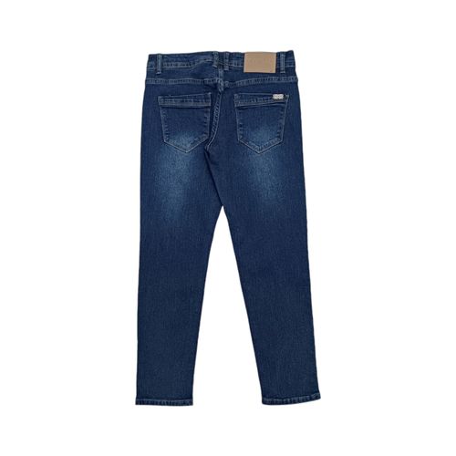 Slim jeans azul oscuro lavado