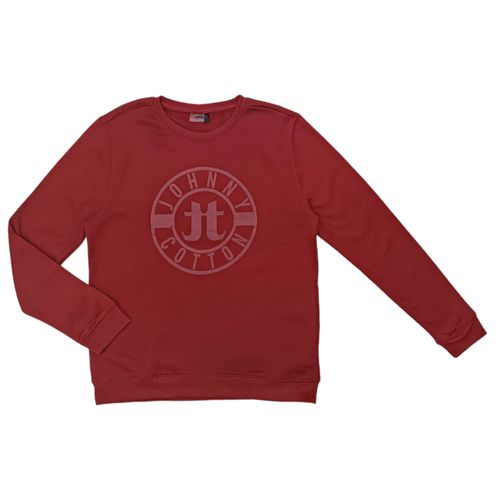 Pull over rojo estampado