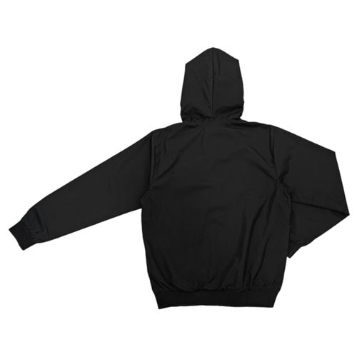 Hoodie negro impermeable