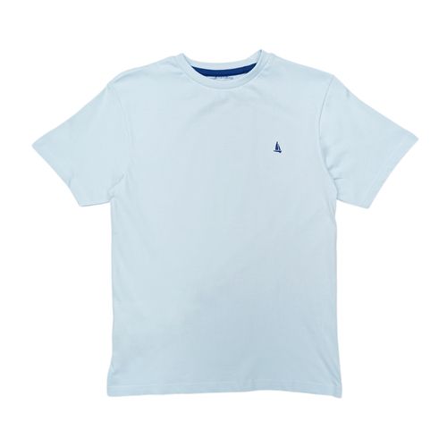 Camiseta celeste sólida
