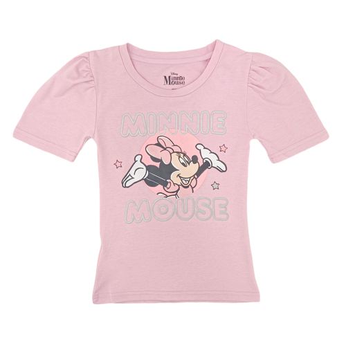 Blusa rosa minnie