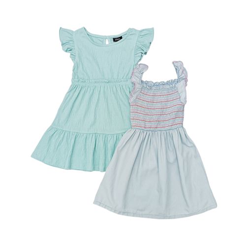 Set de 2 vestidos bicolor