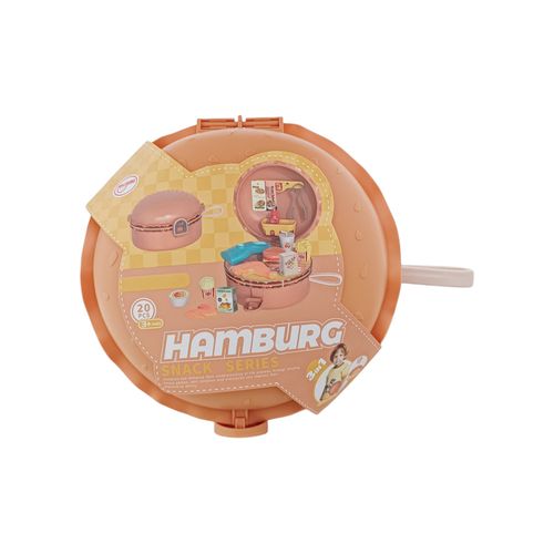 Juguete en forma de hamburguesa