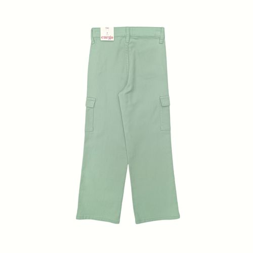 Cargo jeans aqua sólido