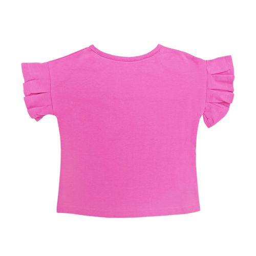 Blusa crop rosa