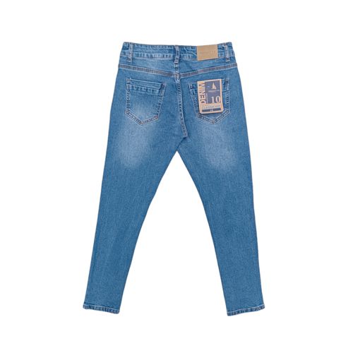 Slim jeans azul lavado