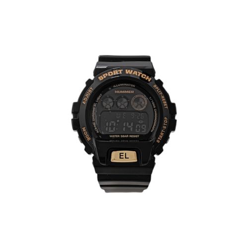 Reloj digital negro