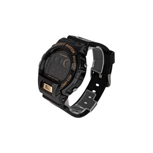 Reloj digital negro