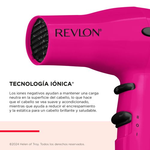 Secadora compacta ultra ligera rosa