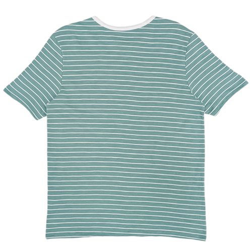 Camiseta verde rayada