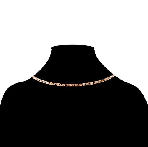 Collar dorada con textura