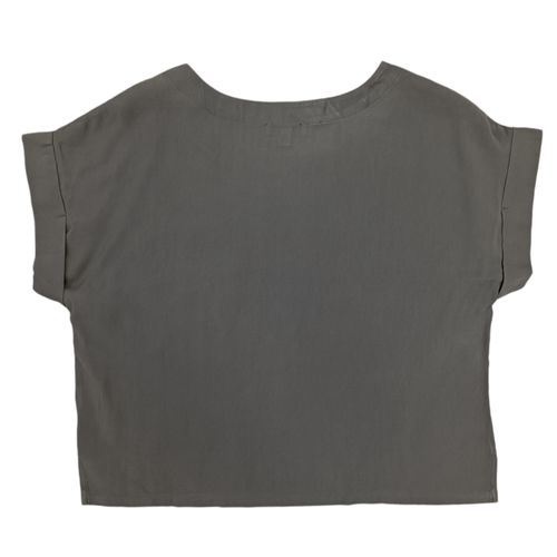 Blusa gris sólida