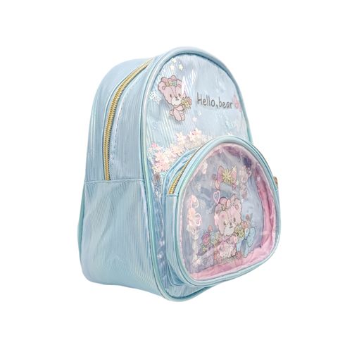 Backpack infantil Hello bear celeste