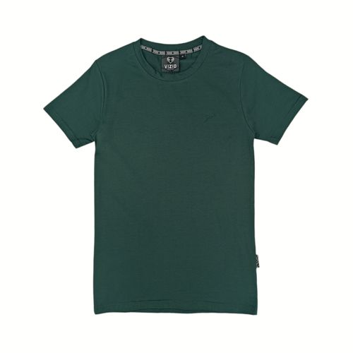 Camiseta sólida verde